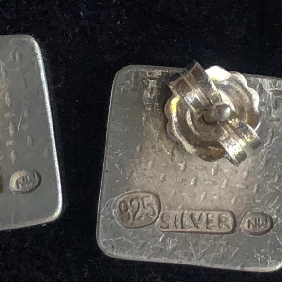 Sterling Silver Earrings. - Picture 3 of 3